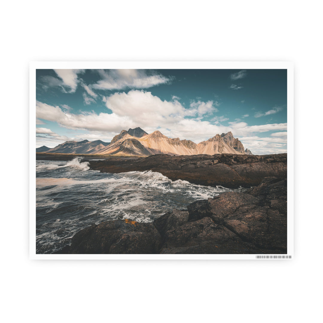 Mountain - Serene Landscape Art Poster, Nature Wall Decor, Home Office Art, Gift for Nature Lovers, Scenic Prints for Every Occasion