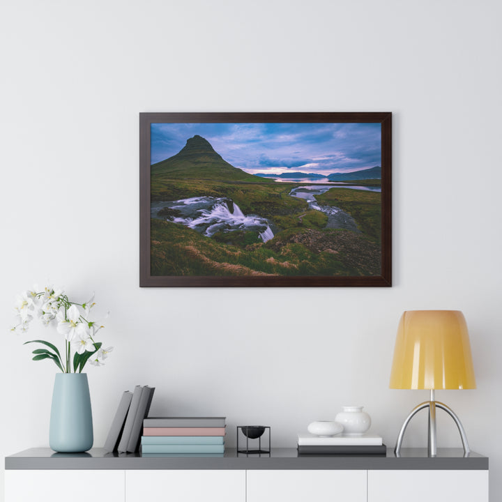 An Icelandic Sunset - Framed Print