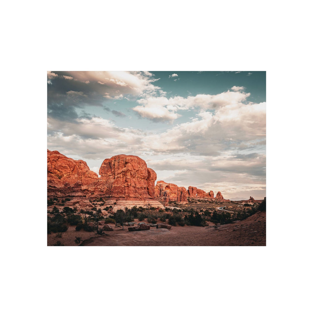 A Desert Sunset | Patience | Aluminum Wall Art | Elemental Escape Collection