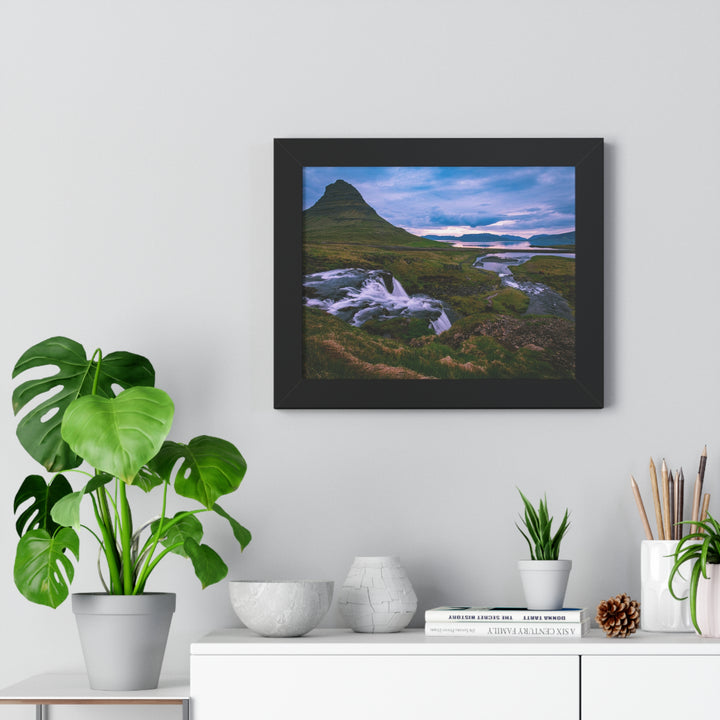 An Icelandic Sunset - Framed Print