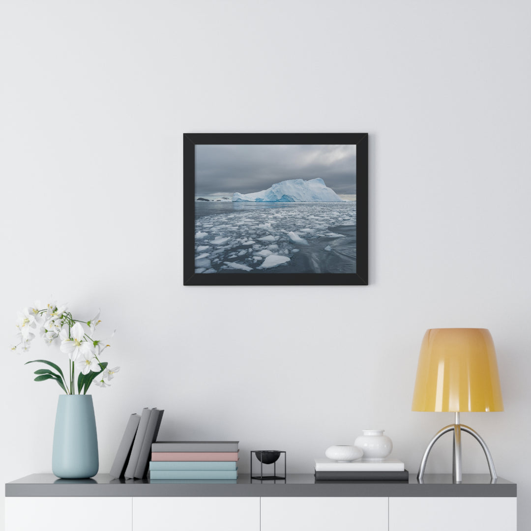 Lane of Ice - Framed Print