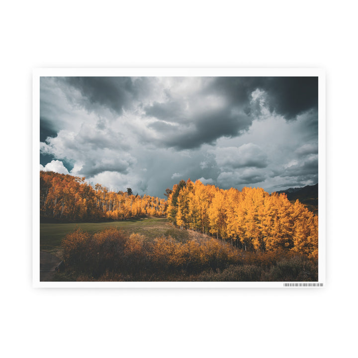Storm - Nature Photography Wall Art, Scenic Poster, Home Decor Print, Rustic Wall Decor, Gift for Nature Lovers, Autumn Landscape Art