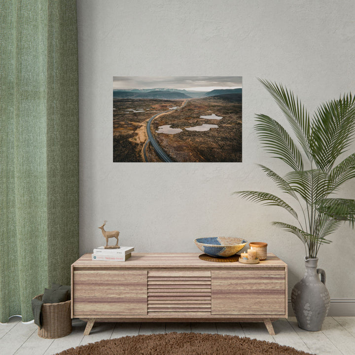 A Road Worth Traveling | Freedom | Rolled Unframed Print | Elemental Escape Collection