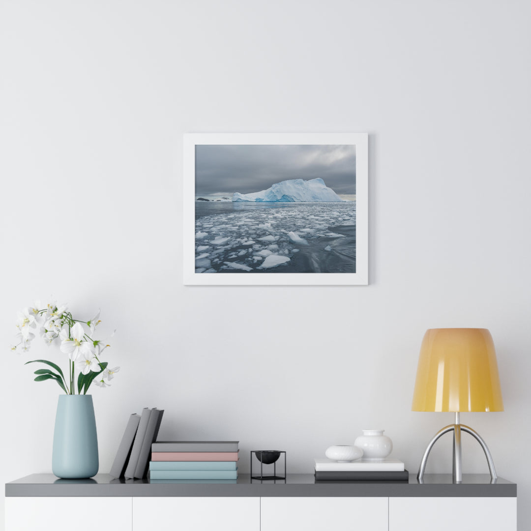 Lane of Ice - Framed Print