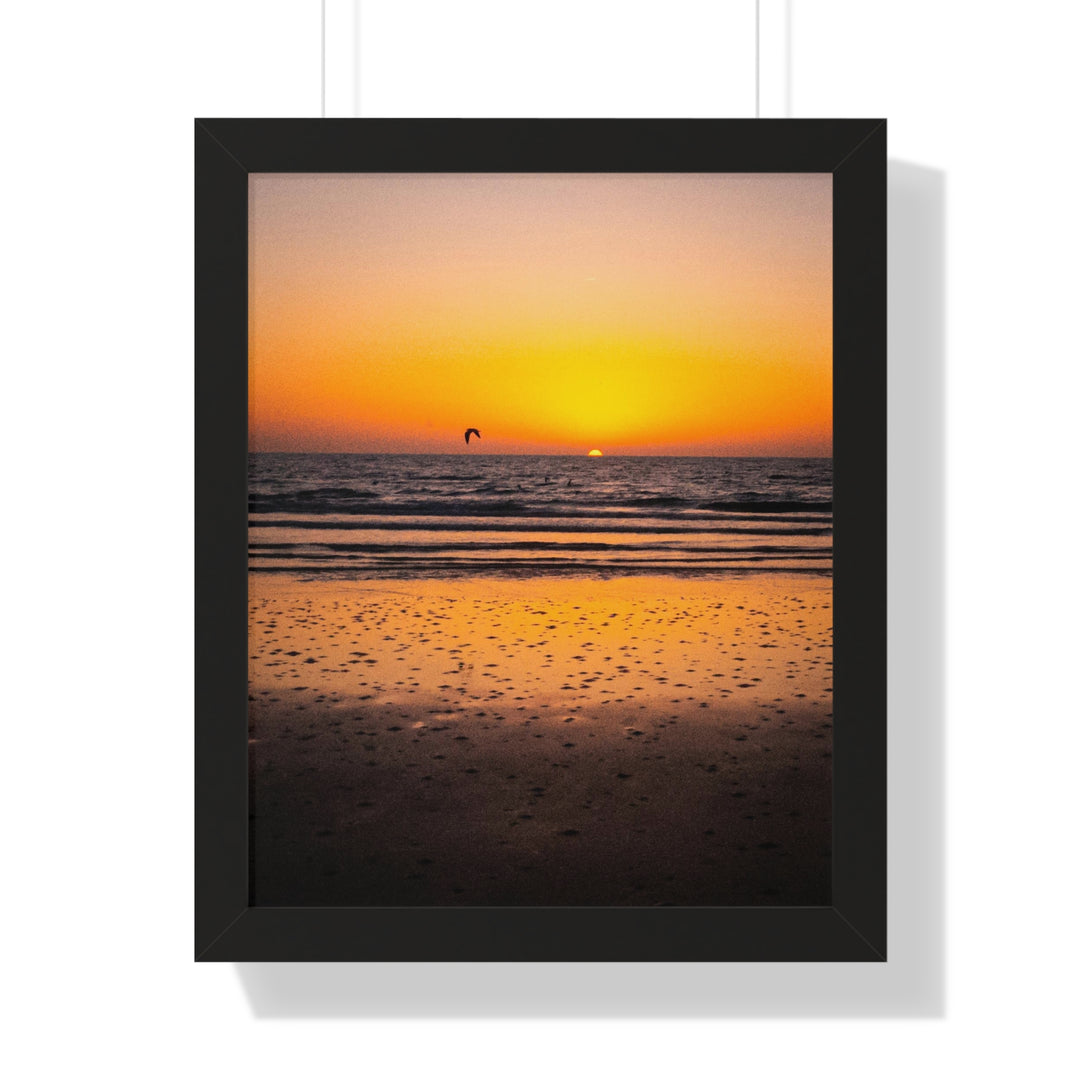 Sunrise on the Sea - Framed Print
