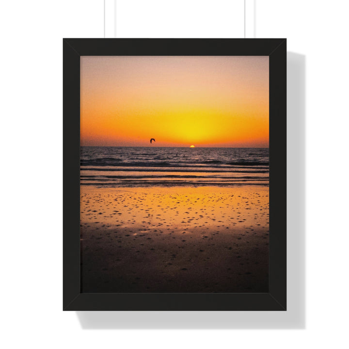 Sunrise on the Sea - Framed Print
