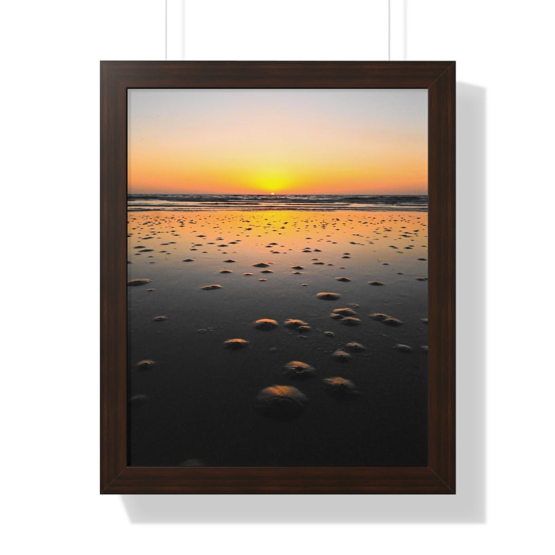 Burrows at Sunrise - Framed Print