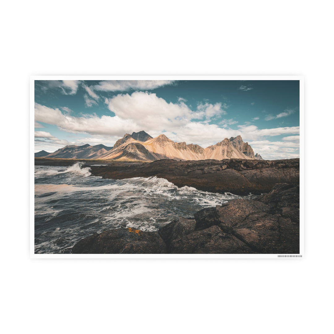 Mountain - Serene Landscape Art Poster, Nature Wall Decor, Home Office Art, Gift for Nature Lovers, Scenic Prints for Every Occasion