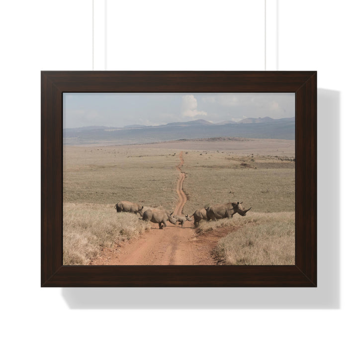 Conservation Success Family - Framed Print