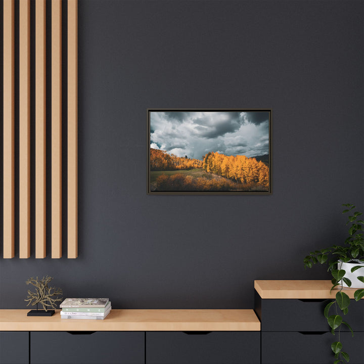 Courage | Framed Matte Canvas Art Print | Elemental Escape Collection