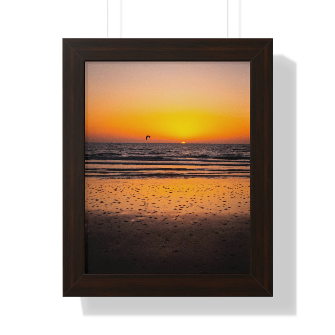 Sunrise on the Sea - Framed Print