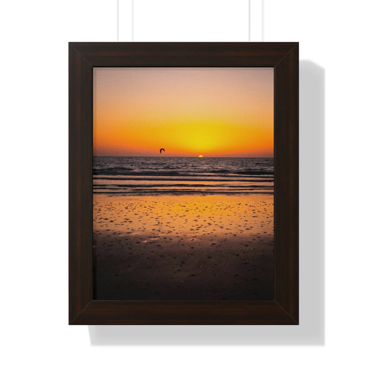 Sunrise on the Sea - Framed Print