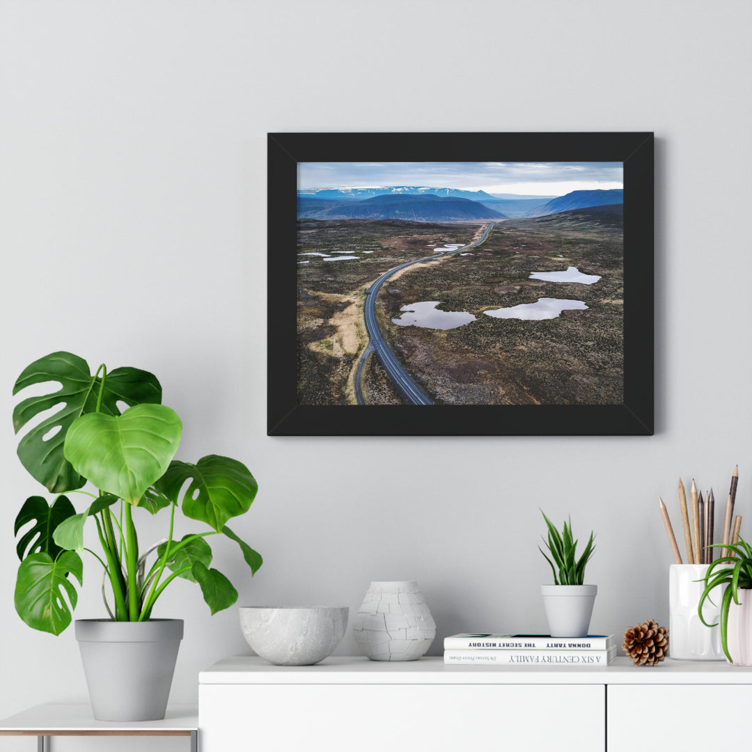 A Road Worth Traveling | Freedom | Framed Print | Elemental Escape Collection