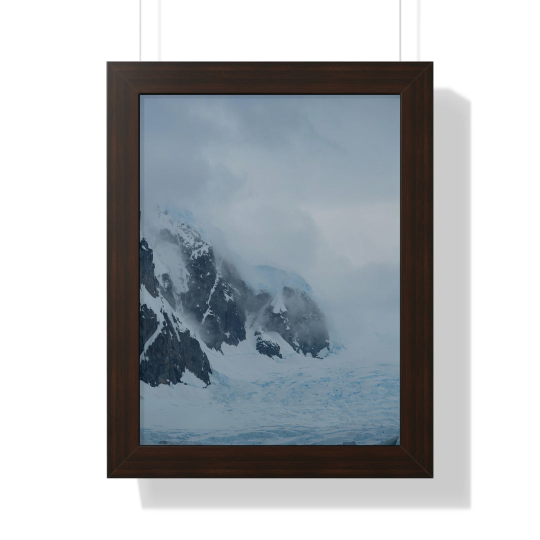 The Mist Descends - Framed Print