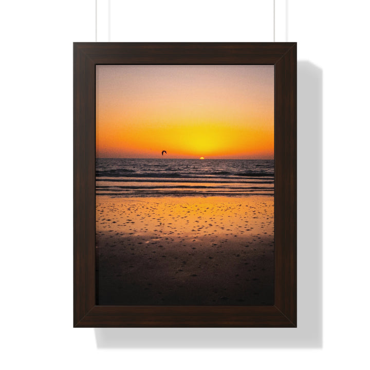 Sunrise on the Sea - Framed Print