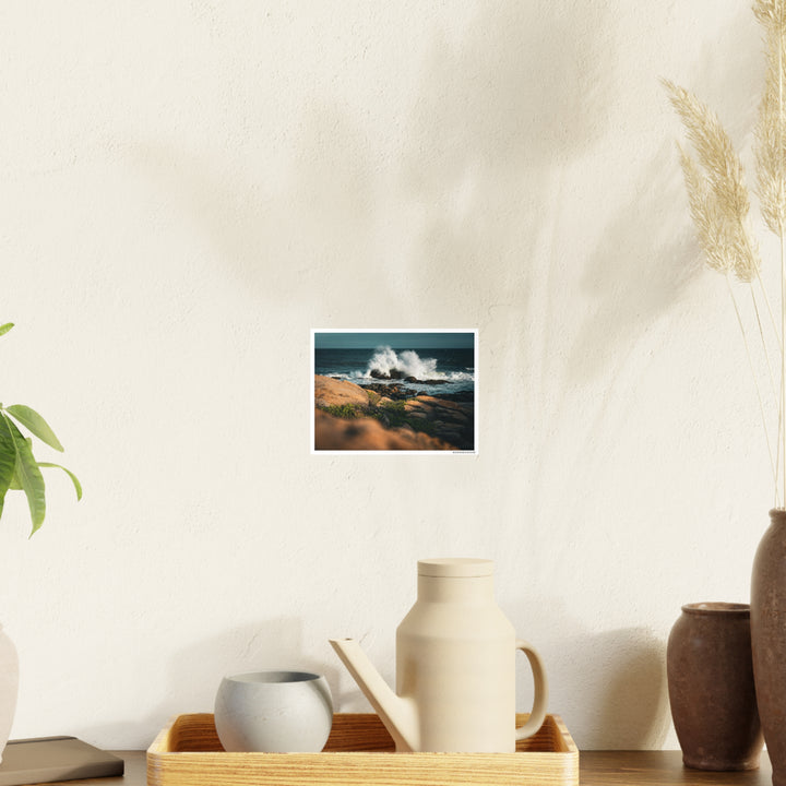 Water - Coastal Wave Photo Art Poster | Ocean Wall Decor, Nature Photography Print, Modern Home Decoration, Beach Room Aesthetic, Gift for [...]