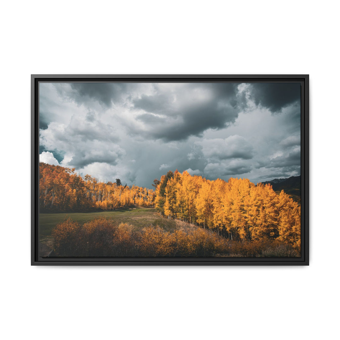 Courage | Framed Matte Canvas Art Print | Elemental Escape Collection