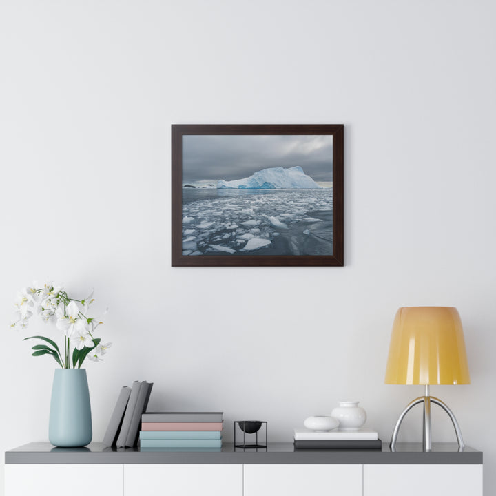 Lane of Ice - Framed Print