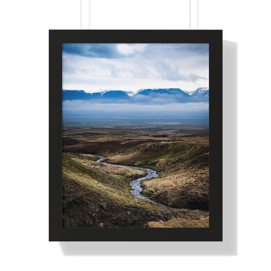 The Fog Approaches - Framed Print