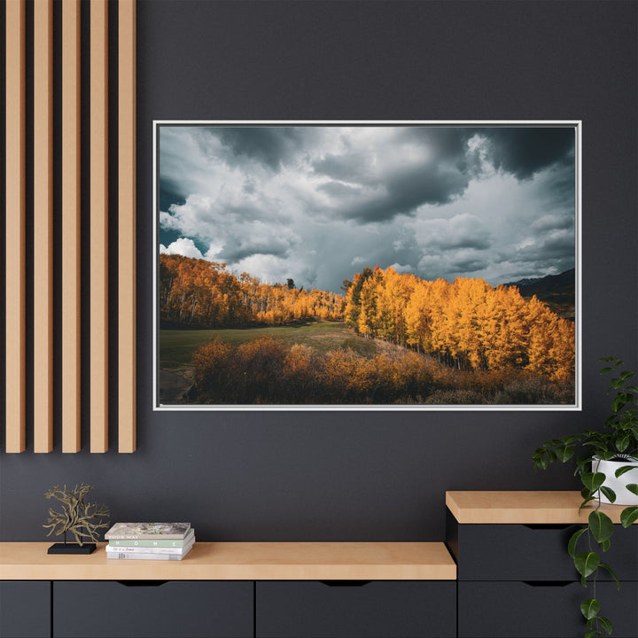 Courage | Framed Matte Canvas Art Print | Elemental Escape Collection