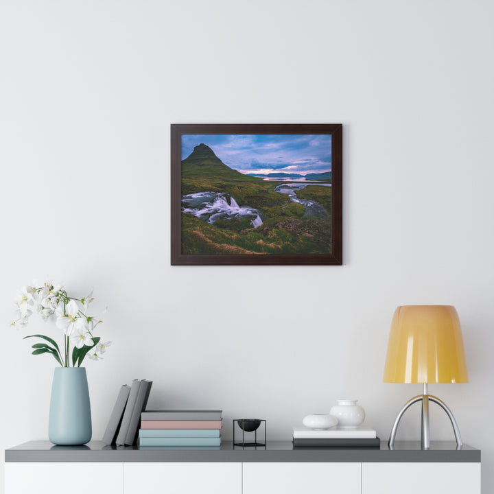 An Icelandic Sunset - Framed Print
