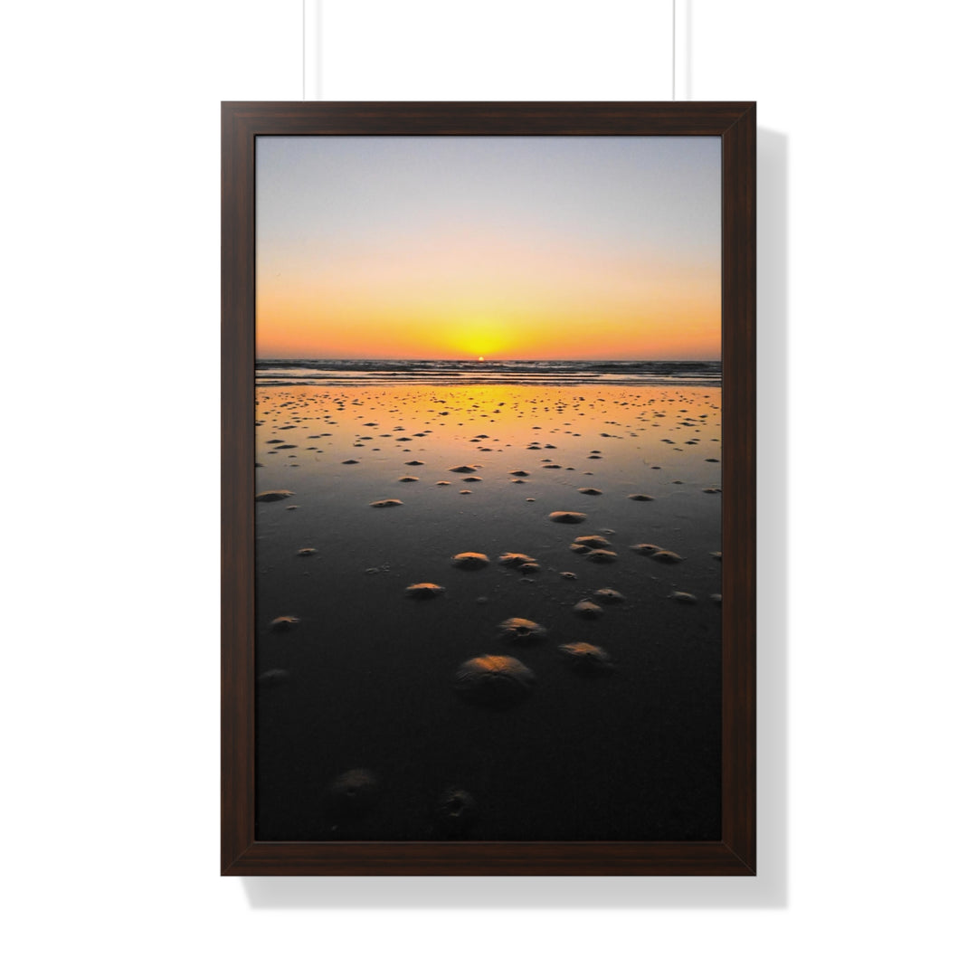 Burrows at Sunrise - Framed Print
