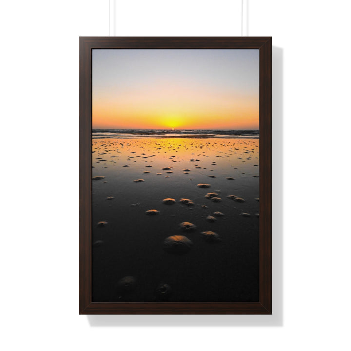 Burrows at Sunrise - Framed Print