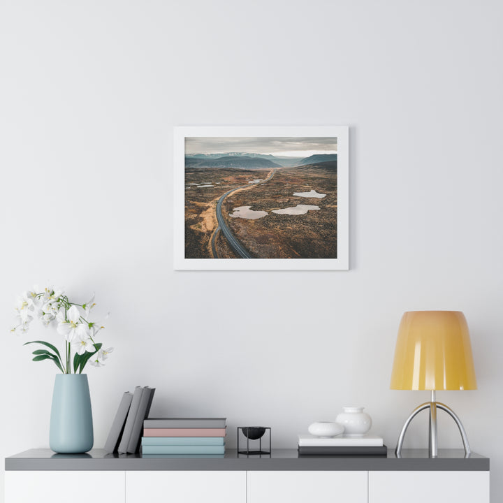 A Road Worth Traveling | Freedom | Framed Print | Elemental Escape Collection