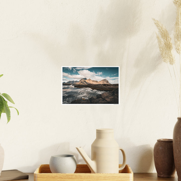 Mountain - Serene Landscape Art Poster, Nature Wall Decor, Home Office Art, Gift for Nature Lovers, Scenic Prints for Every Occasion