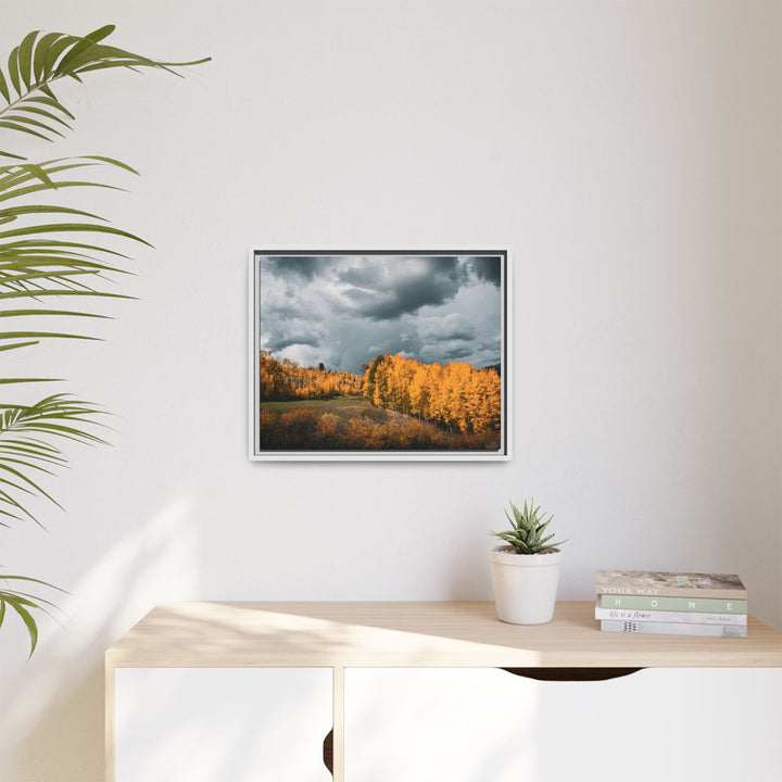Courage | Framed Matte Canvas Art Print | Elemental Escape Collection