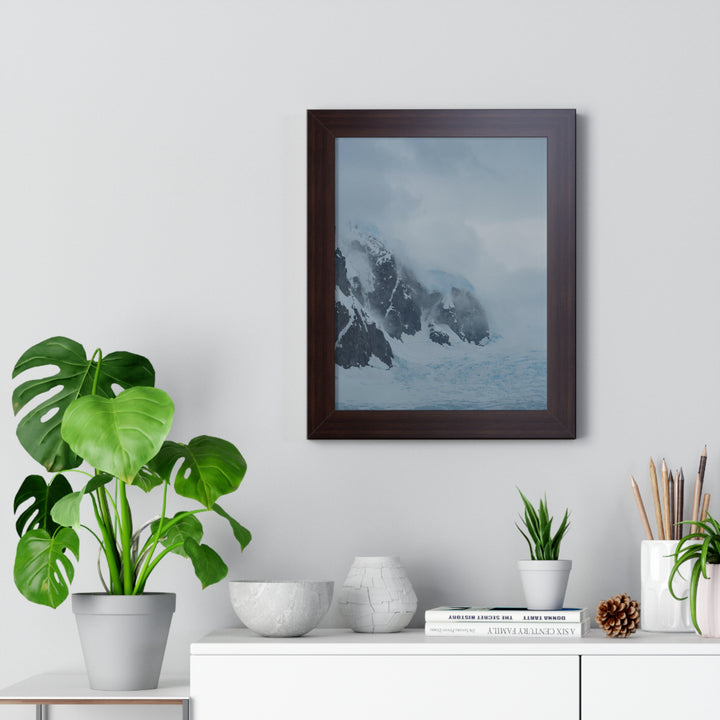 The Mist Descends - Framed Print