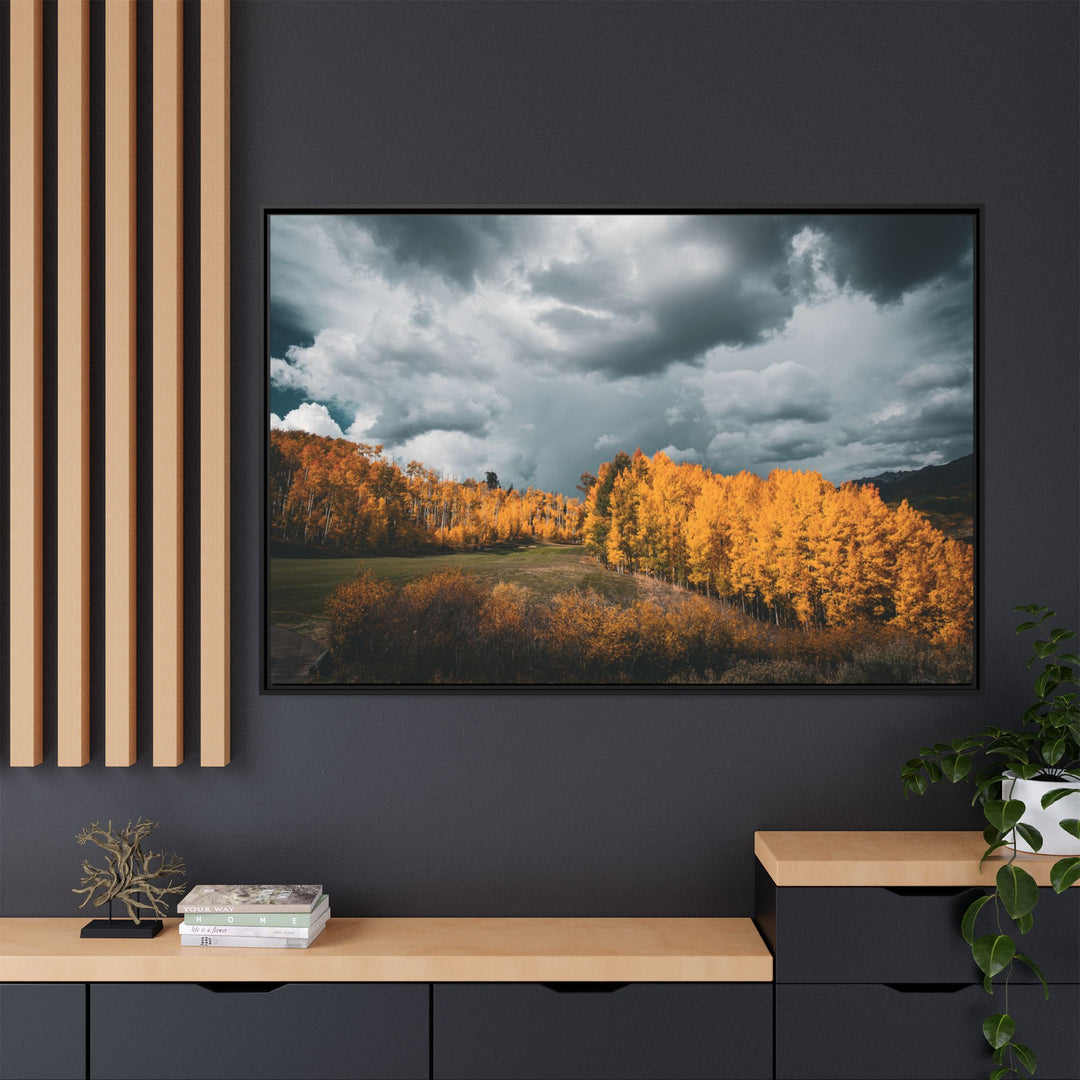 Courage | Framed Matte Canvas Art Print | Elemental Escape Collection