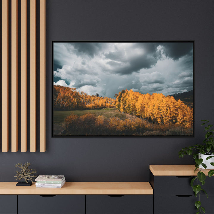 Courage | Framed Matte Canvas Art Print | Elemental Escape Collection