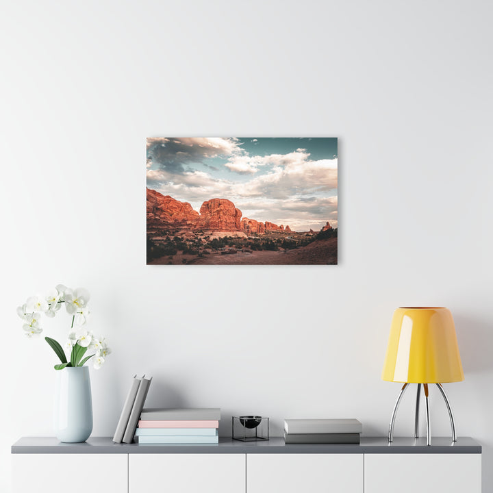 A Desert Sunset | Patience | Acrylic Wall Art Print | Elemental Escape Collection