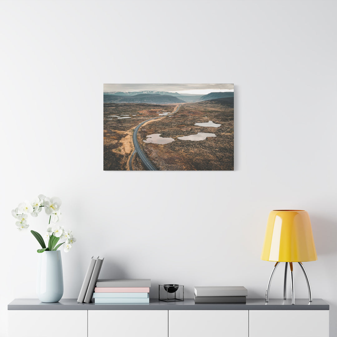 A Road Worth Traveling | Freedom | Matte Canvas Art Print | Elemental Escape Collection