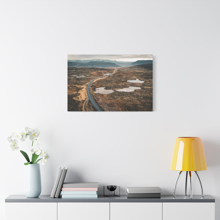 A Road Worth Traveling | Freedom | Matte Canvas Art Print | Elemental Escape Collection