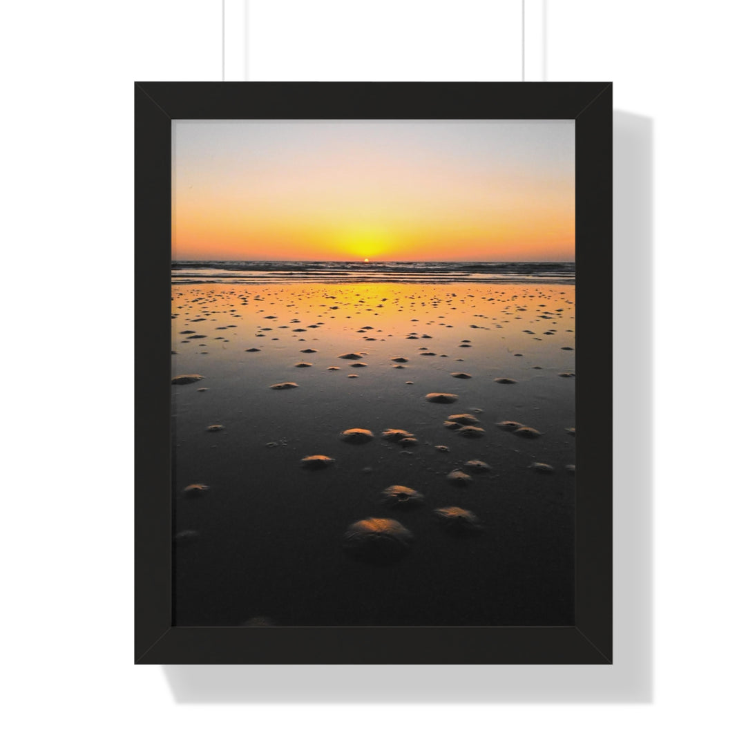 Burrows at Sunrise - Framed Print