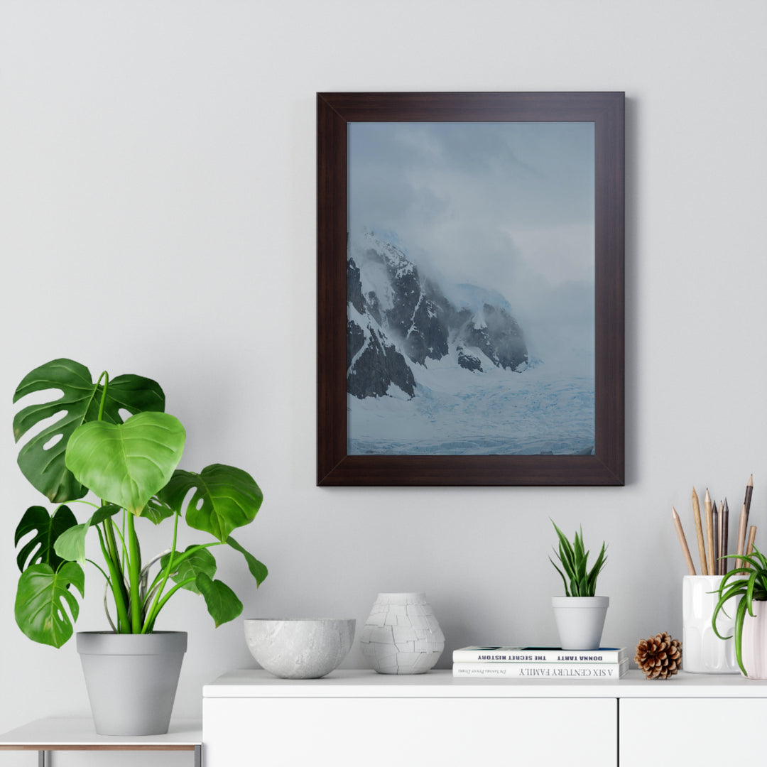 The Mist Descends - Framed Print