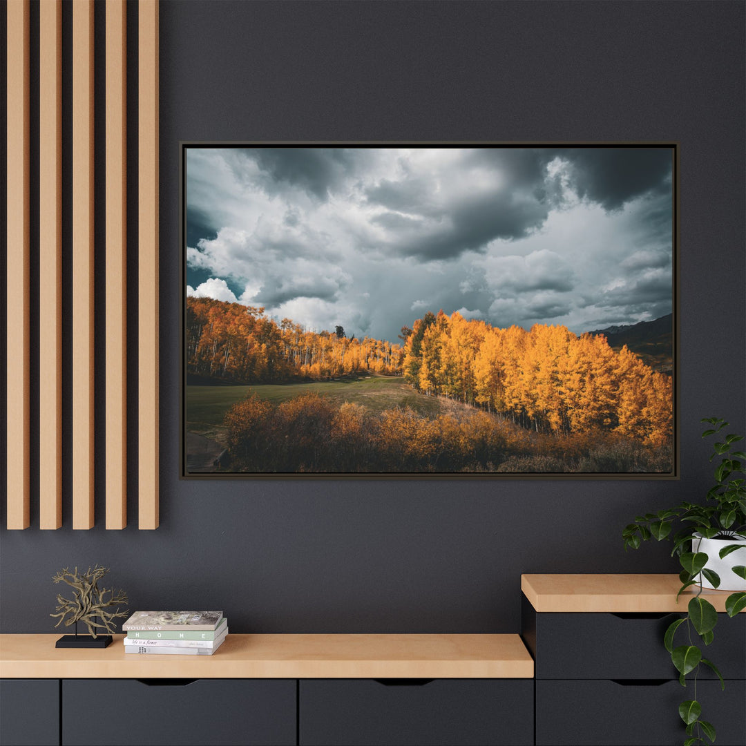 Courage | Framed Matte Canvas Art Print | Elemental Escape Collection