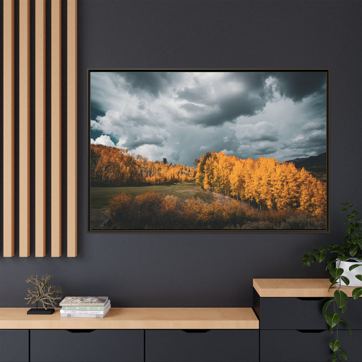 Courage | Framed Matte Canvas Art Print | Elemental Escape Collection