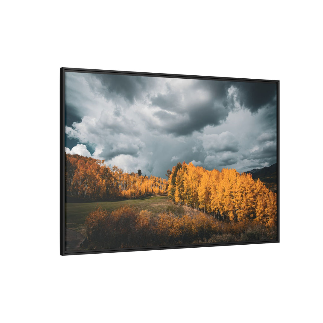 Courage | Framed Matte Canvas Art Print | Elemental Escape Collection