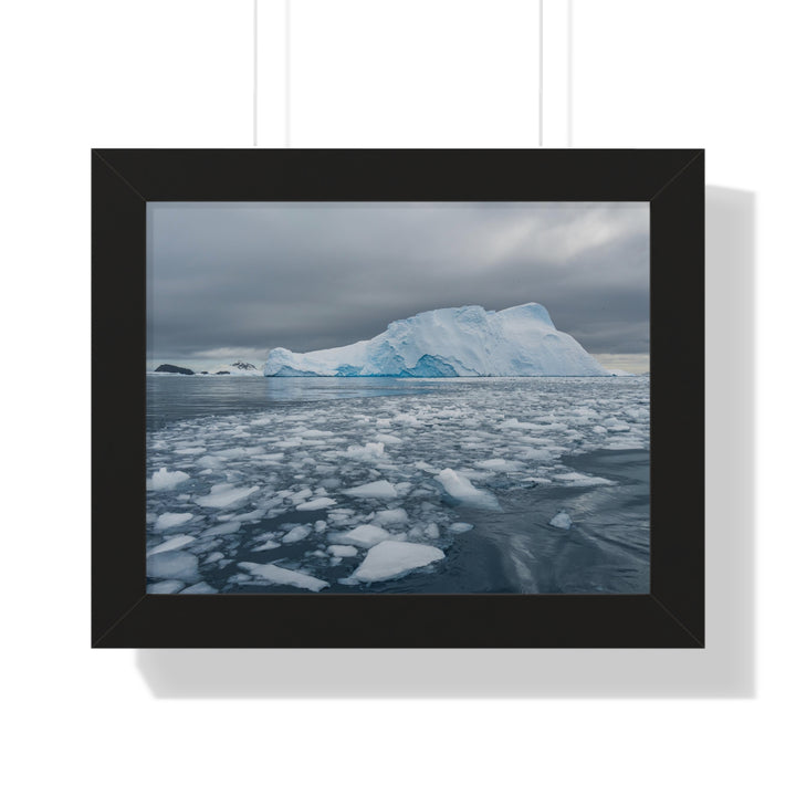 Lane of Ice - Framed Print