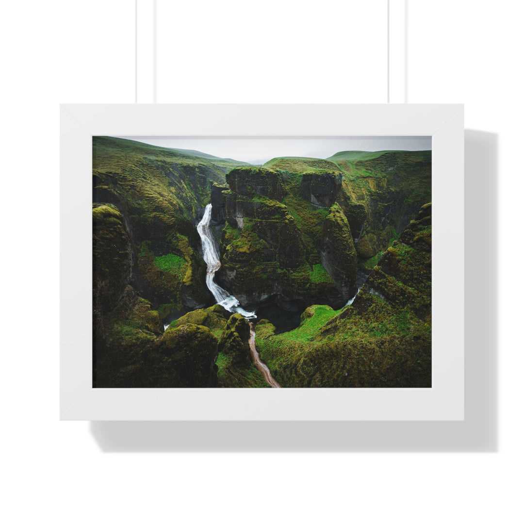 A Green Dream - Framed Print