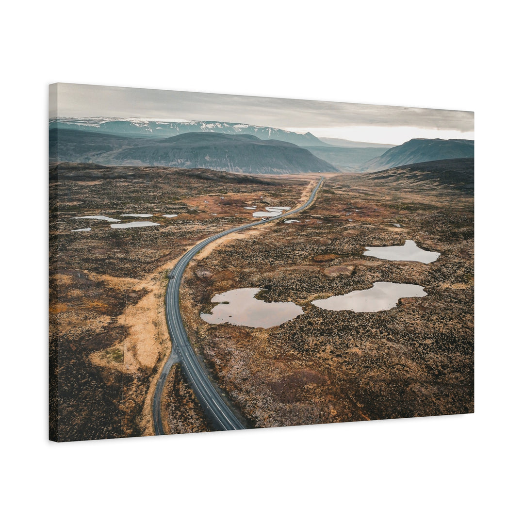 A Road Worth Traveling | Freedom | Matte Canvas Art Print | Elemental Escape Collection