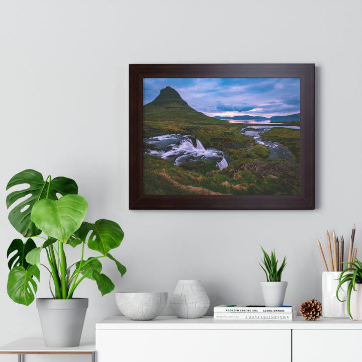 An Icelandic Sunset - Framed Print