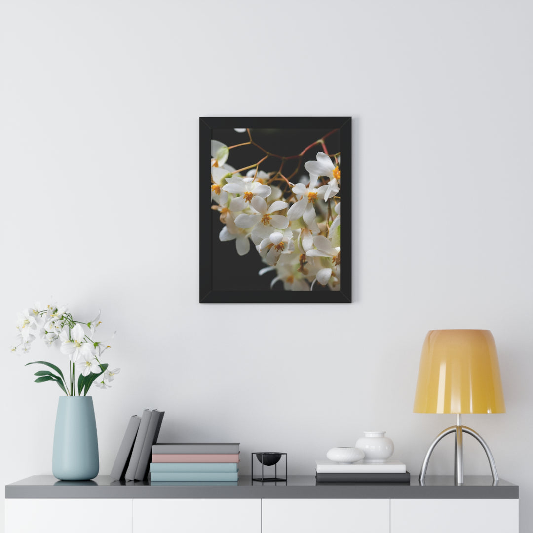 Floral Network - Framed Print