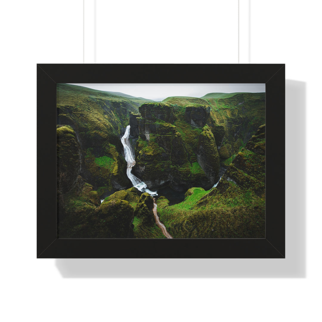 A Green Dream - Framed Print