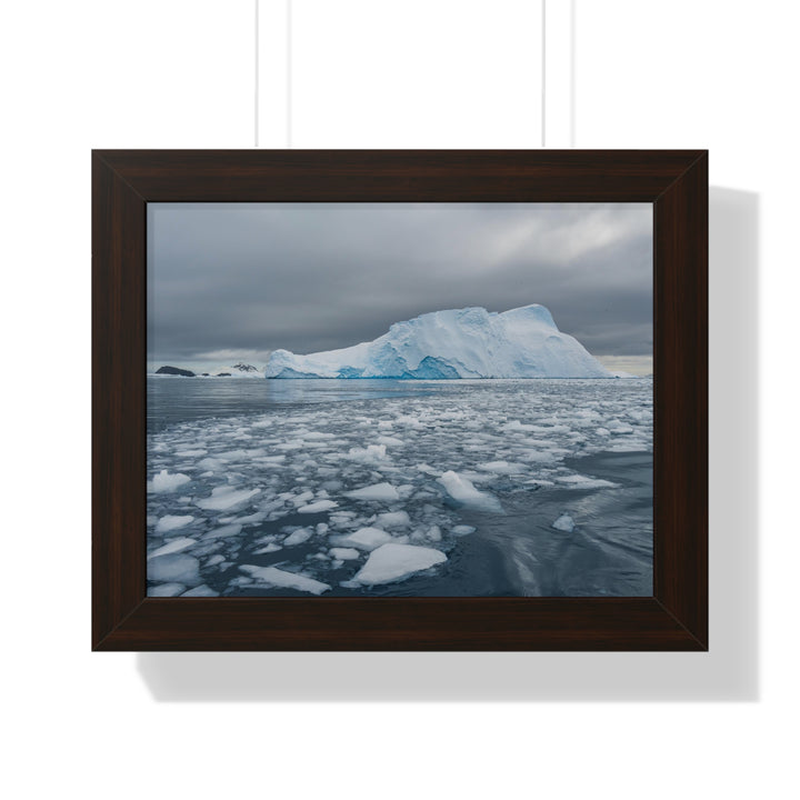 Lane of Ice - Framed Print