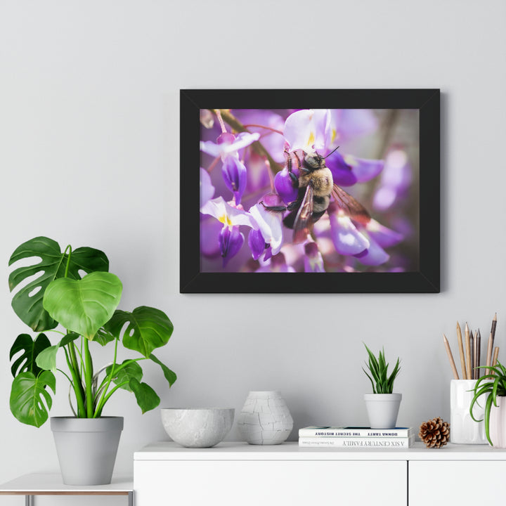 Hungry Visitor - Framed Print