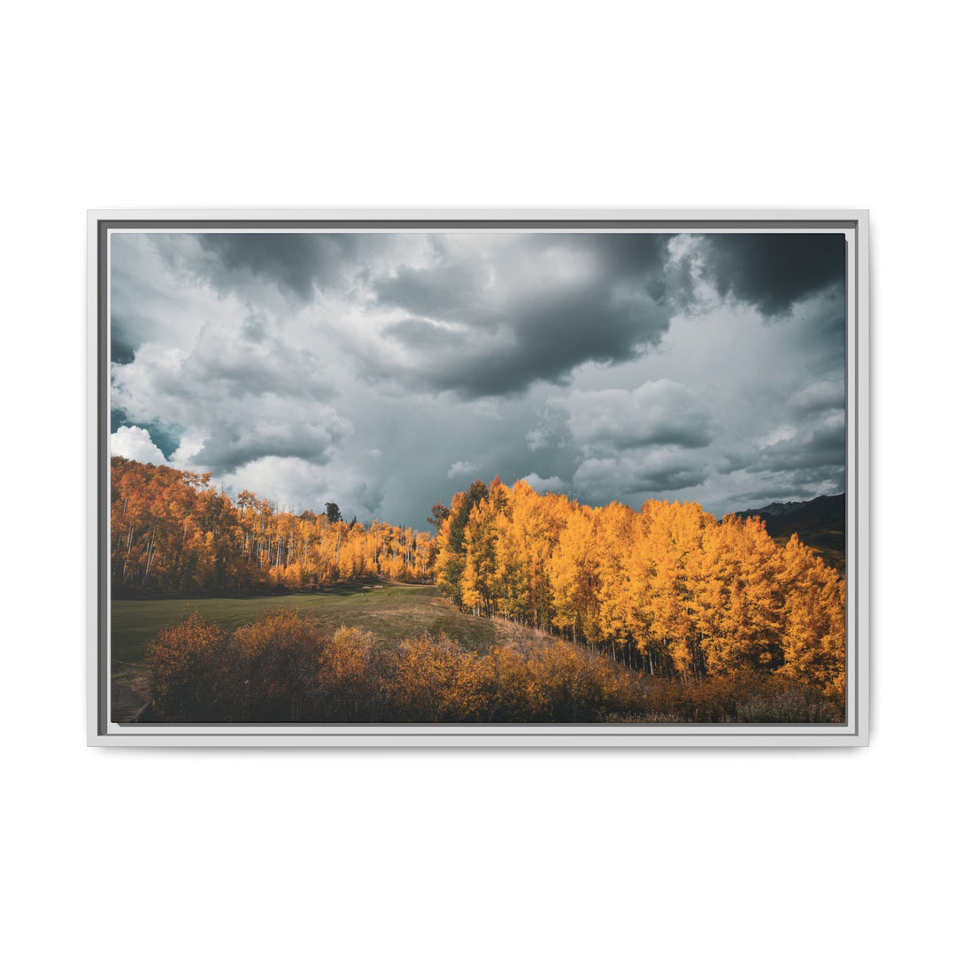 Courage | Framed Matte Canvas Art Print | Elemental Escape Collection